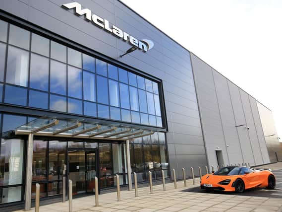 McLaren Composites Technology Centre in Catcliffe, Rotherham. Picture: Chris Etchels