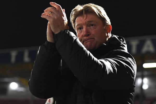Back for third time: Stuart McCall, manager of Bradford City. Picture: George Wood/Getty Images