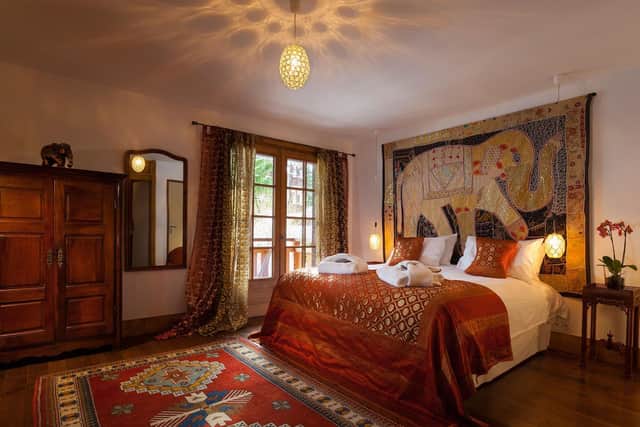 One of the rooms at The Farmhouse (photo: Morzine Tourist Office).