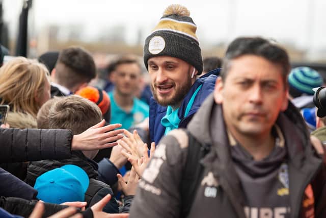 KEEP IN TOUCH: Mateusz Klich is interacting with 
Leeds United fans via the live streaming service, Twitch.  Picture: Bruce Rollinson