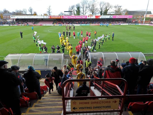 POSTPONED: York City hosted Altrincham in the FA Cup in November, but March's Conference North game was called off