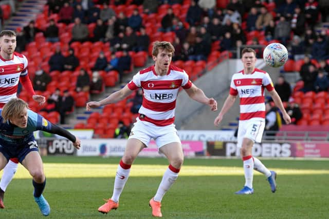 KEY MAN: Doncaster Rovers' Tom Anderson
