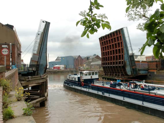 The Scott Street bridge is finally set to be demolished this month Picture: Terry Carrott