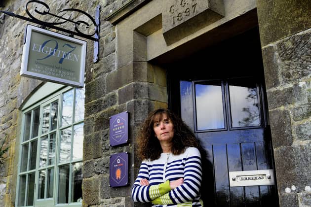 Fiona Gardham is the owner of Eighteen 97 B&B at Goathland. She is now having to apply for Universal Credit.