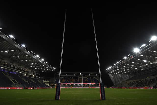 OUT OF ACTION: Emerald Headingley will not see any Super League action for some time due to the coronavirus pandemic. Picture: George Wood/Getty Images