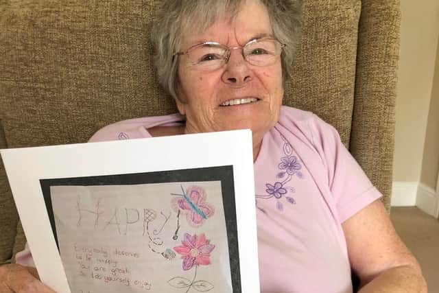 Pupils from Queen Margaret's School in York have set up a new pen pal scheme,designed to bring friendship and cheer to care home residents. Photo credit: Other