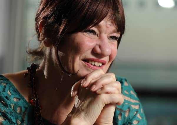 Louise Rennison, the writer of the phenomenally successful teen novel series Angus Thongs, pictured in the Sky Lounge of the Mint Hotel, Leeds.