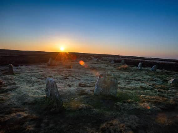 A colourful sky over the Twelve Apostles stone circle. Photo: Bruce Rollinson.
Technical details: Nikon D4, 17-35mm Nikkor lens, 800th sec @f8, iso 320.