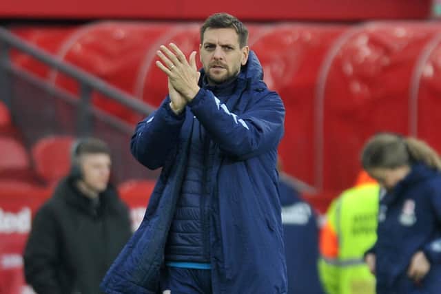 UNDER PRESSURE: Middlesbrough boss Jonathan Woodgate.  Picture: Tony Johnson