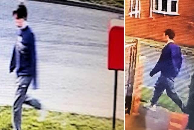 CCTV released by Sussex Police searching for Owen Harding, who was reported missing on Thursday, March 26