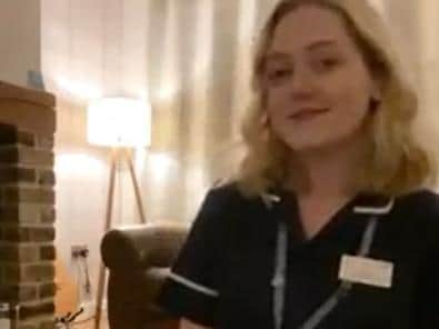 Leeds NHS nurse Zoe Dunphy shared a heartfelt video of herself singing 'We Can Be Kind' during the coronavirus pandemic.