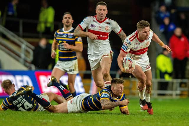 Super League teams may need to promote younger playersmore often when the 2020 campaign eventually resumes. 
Picture: Bruce Rollinson