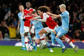 Helping Hand: Arsenal and Leeds United were FA Cup rivals back in January, now the Gunners and the Premier League are offering assistance to Leeds and clubs in the EFL as the uncertainty over when football resums rumbles on. Picture: Bruce Rollinson