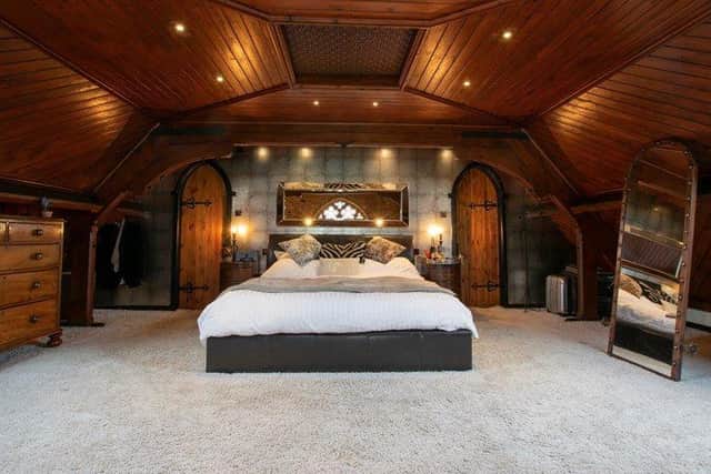 One of the magnificent bedrooms