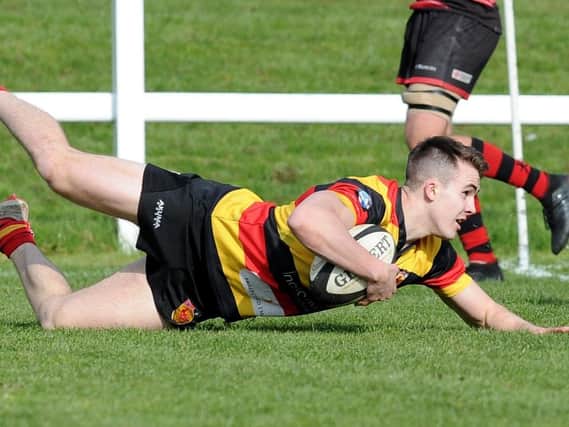 GOING UP: Harrogate have been promoted after the RFUs best playing formula came into play. Picture: Gerard Binks