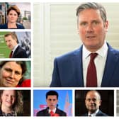 New Labour leader Sir Keir Starmer, and a selection of Yorkshire Labour MPs. Photo: PA/JPI Media