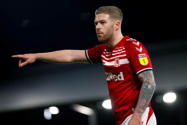 Midfielder Adam Clayton is another Boro player out of contract at the end of this season. Picture: Bradley Collyer/PA