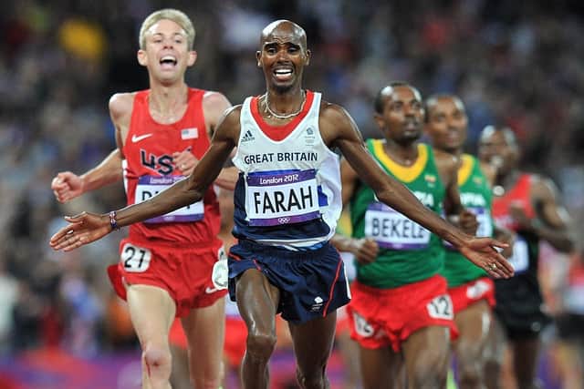 Mo Farah wins gold (Picture: PA)