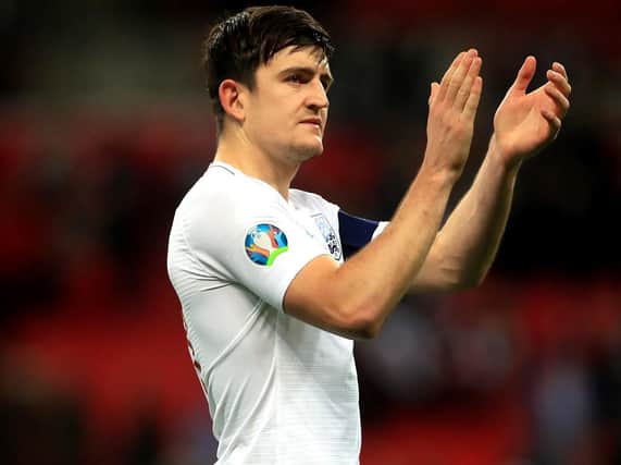 LEADER: Sheffield-born Harry Maguire has been at the forefront as Premier League players look to do their bit for charity during the coronavirus