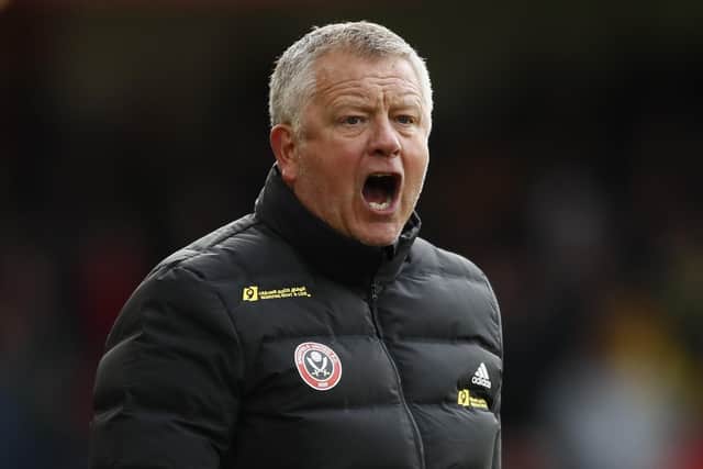 Chris Wilder manager of Sheffield United has urged for unity in football (Picture: Simon Bellis/Sportimage)