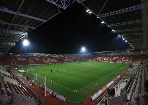 A general view of Rotherham United's New York Stadium. Picture: Nigel French/PA