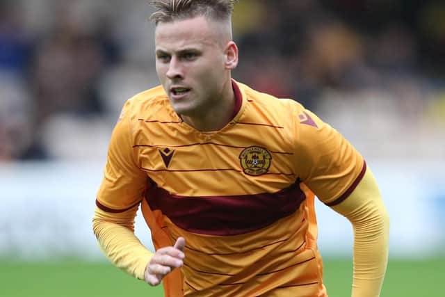 FRUSTRATION: James Scott joined Hull City from Motherwell in January, but is still to make his debut