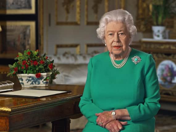 The Queen's broadcast was only the fourth she has made during a time of national grief or crisis in her 68-year reign.