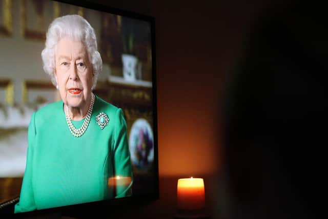 Millions watched the Queen's address to the nation on Sunday night.