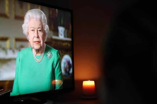 The Queen praised the nation's response to coronavirus during an inspiring address last weekend. Photo: Scott Wilson/PA Wire