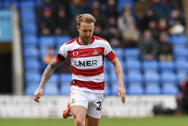 Out of contract: Doncaster Rovers' evergreen James Coppinger (Picture: AHPix.com)