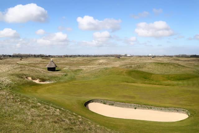 NO GO: Royal St George's, in Sandwich, Kent - the 149th Open Championship, due to be played at Royal St George’s in July, has been cancelled. Picture: Gareth Fuller/PA