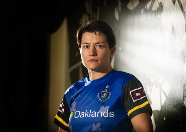 Sarah Dunn and her West Park Leeds team-mates have missed out on acceptance into Tyrrells Premier 15s. (Picture: Tony Johnson)