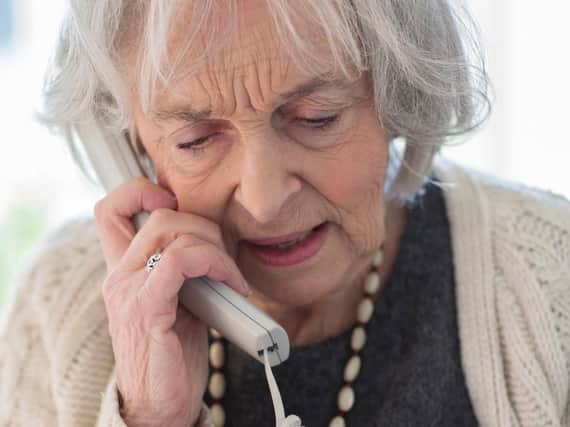 Bogus phonecalls are among the scams being carried out. Photo: iStock/PA