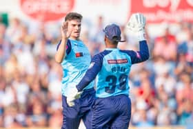 Yorkshire Vikings in T20 action, which Roger Hutton believes is a competition the ECB will prioritise (Picture: SWPix.com)