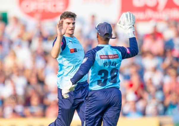 Yorkshire Vikings in T20 action, which Roger Hutton believes is a competition the ECB will prioritise (Picture: SWPix.com)