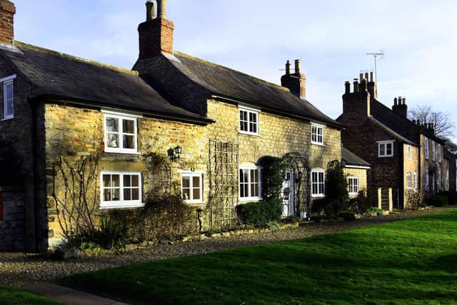 The village of Langton in Ryedale, North Yorkshire.