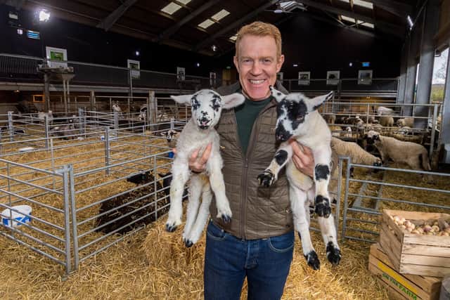 TV personality Adam Henson is a presenter of Springtime On The Farm.