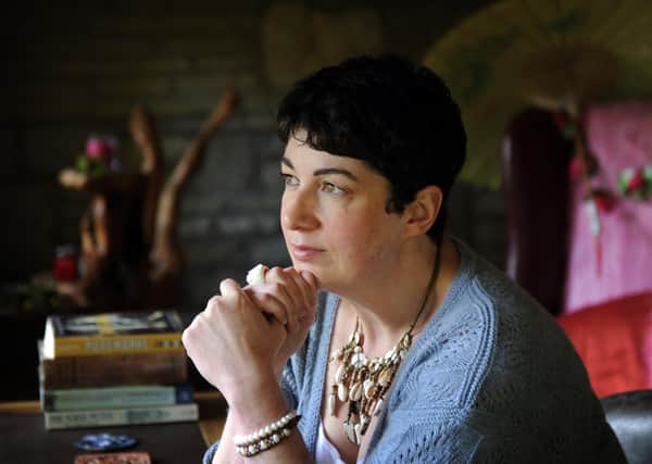 Author Joanne Harris pictured at her home at Almondbury, Huddersfield Picture by Simon Hulme