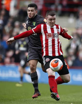 Blades driving force: John Fleck. Picture: Sportimage
