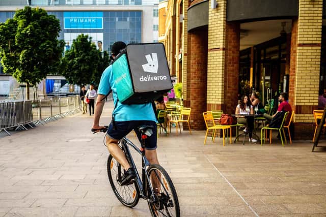 Deliveroo and Morrisons have teamed up to deliver essentials during the Covid-19 crisis.