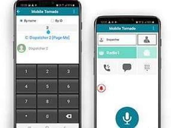 MobileTornado can turnmobilephones into walkie-talkies