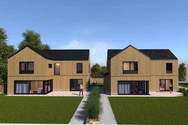 The new Passivhaus properties are now for sale off-plan