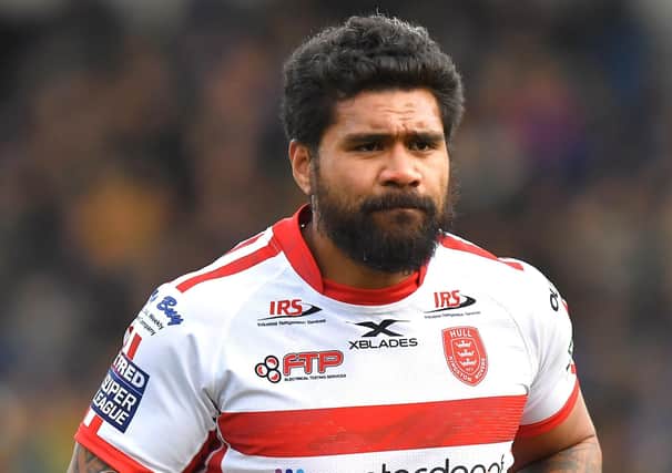 Hull KR prop Mose Masoe underwent spinal surgery in February (Picture: Dave Howarth/PA Wire)