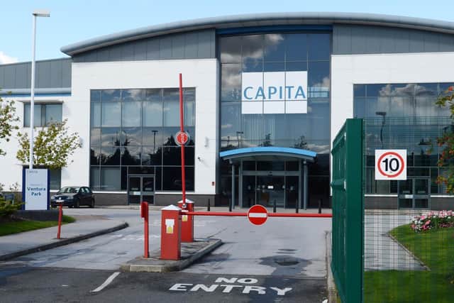 Capita call centre, on the Manvers Industrial Estate near Rotherham. Photo: JPI Media