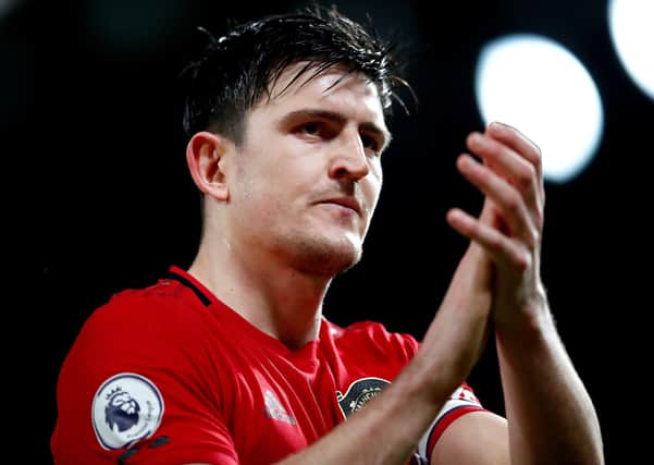 Manchester United and England defender Harry Maguire.