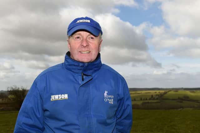 Family fortunes: Trainer Jonjo O'Neill was champion conditional in 1972-73. Now his son, Jonjo junior, has won the accolade.