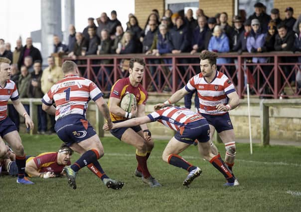 HOT STREAK: Action from Sandal RUFC v Morpeth in March this year. Picture by Allan McKenzie/YWNG