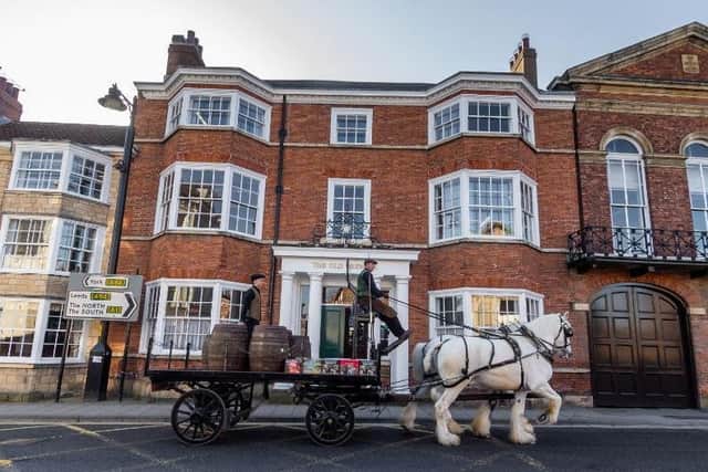 The Samuel Smith Brewery in Tadcaster has set up a deliver service for residents. Picture: James Hardisty.