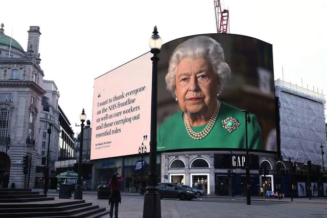 The Queen gave a televised speech last Sunday, amid the coronavirus pandemic. Photo: Yui Mok/PA