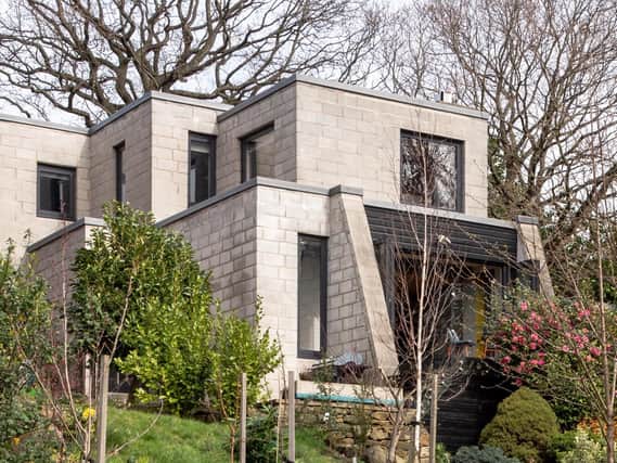 The house at Monkswood, which was built in the 1970s, and is now for sale